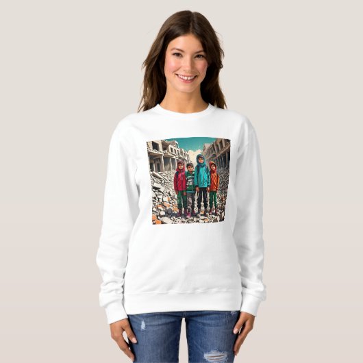 Freie Palästina Sweatshirt (Vorne ganz)