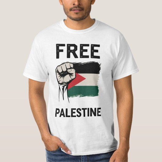 Freie Palästina T-Shirt (Vorderseite)