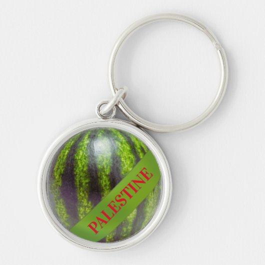 Freie Palästina-Wassermelone-Unterstützung für Gaz Schlüsselanhänger (Vorne)