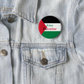 Freie Palästinafahne Button (Beispiel)