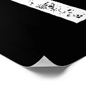 Freie palästinensische Flagge - Freiheit für Paläs Poster (Ecke)