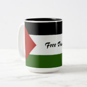 Freie palästinensische Tasse (Vorderseite Links)