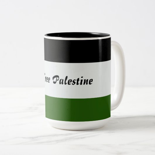 Freie palästinensische Tasse (VorderseiteRechts)