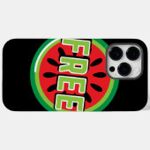 Freie palästinensische Wassermelone - Freiheit für Case-Mate iPhone Hülle (Rückseite (Horizontal))