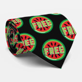 Freie palästinensische Wassermelone - Freiheit für Krawatte (Gerollt)