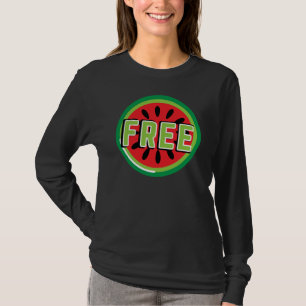 Freie palästinensische Wassermelone - Freiheit für T-Shirt