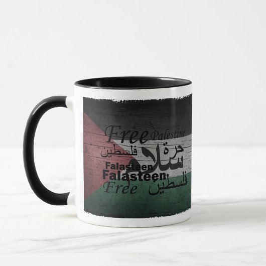 freie palestine Freiheit Tasse (Links)