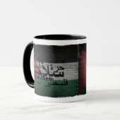 freie palestine Freiheit Tasse (Vorderseite Links)