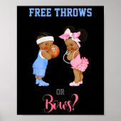 Freie Pfeile oder Bows Basketball Baby Poster (Vorne)