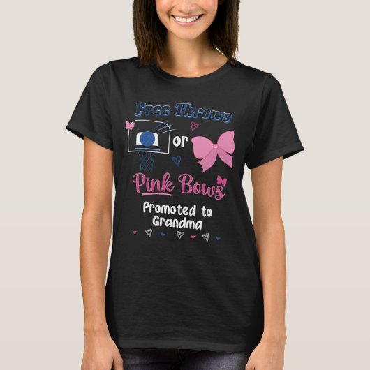 Freie Pfeile oder rosa Bogen für Oma T-Shirt (Vorderseite)