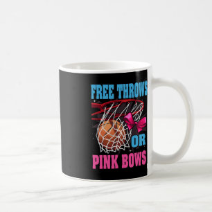 Freie Pfeile oder rosa Bögen Geschlecht offenbaren Kaffeetasse