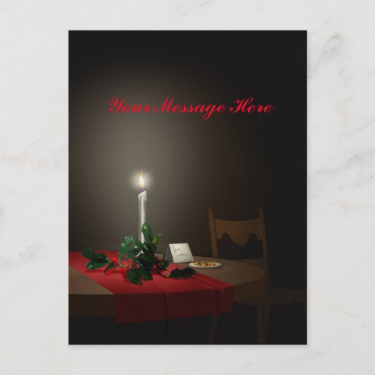 Freie Plätzchen - leere Weihnachtskarten u. Feiertagspostkarte (Vorderseite)