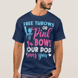Freie Pop oder rosa Bows  Lieben, die Sie Geschlec T-Shirt