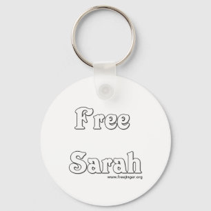 Freie Sarah Schlüsselanhänger