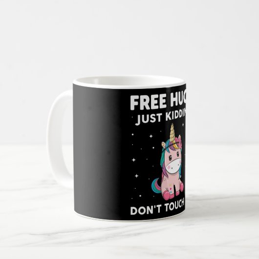 Freie Schläger, die mir einfach keine Touch geben Kaffeetasse (Vorderseite Links)