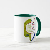 Freie Sommer-Kunstunterrichte - WPA-Plakat - Tasse (VorderseiteRechts)