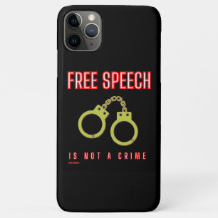 "FREIE SPRACHE IST KEIN VERBRECHEN" Case-Mate iPhone HÜLLE