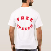 FREIE SPRECHEN - Rechte der US-Bürger T-Shirt (Rückseite)