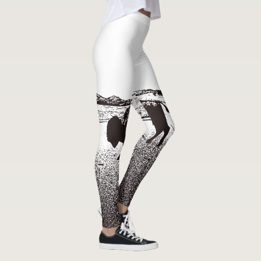 Freie Strecken-Leggings Leggings (Rechts)