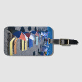 Freie Stühle auf Strand Gepäckanhänger (Vorderseite (Horizontal))