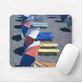 Freie Stühle auf Strand Mousepad (Mit Mouse)