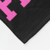 Freie Threads oder rosa Bogen Schwangerschaft rosa Fleecedecke (Ecke)