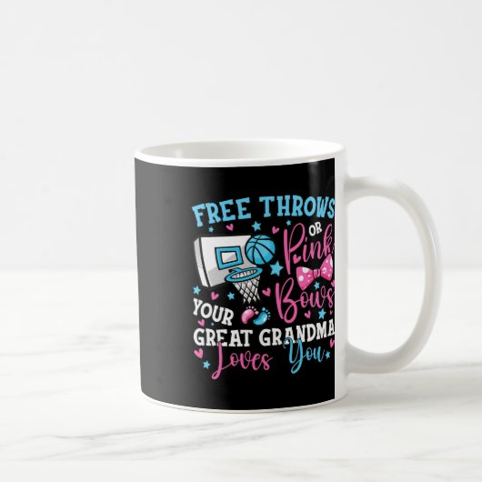 Freie Threads oder rosa Bows Große Oma Lieben Sie Kaffeetasse (Rechts)