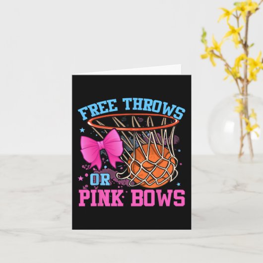 Freie Threads oder rosa Bows Schwangerschaft rosa Karte (Gelbe Blume)