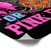 Freie Threads oder rosa Bows Schwangerschaft rosa Poster (Ecke)