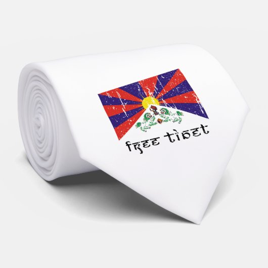Freie Tibet-Geschenke Krawatte (Gerollt)