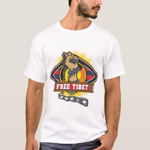 Freie Tibet-Ketten T-Shirt
