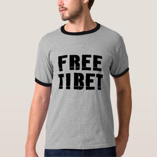 FREIE TIBET-T - SHIRTS U. -GANG (Vorderseite)