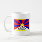 Freie Tibet-Tasse Kaffeetasse (Links)