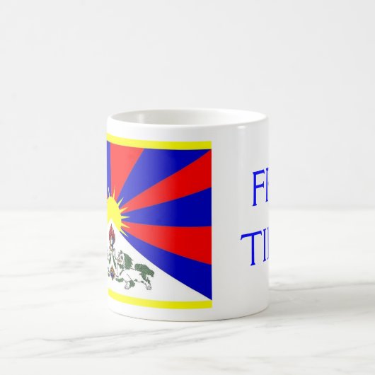 FREIE TIBET-Tasse Kaffeetasse (Mittel)