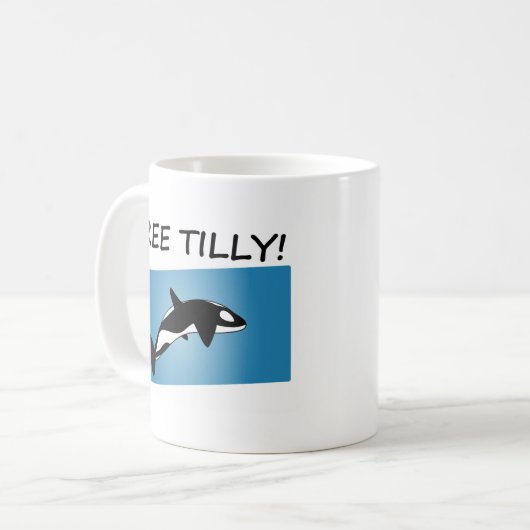 Freie Tilly Kaffeetasse (Vorderseite Links)