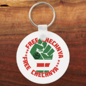 Freie Tschetschenien Schlüsselanhänger (Vorderseite)