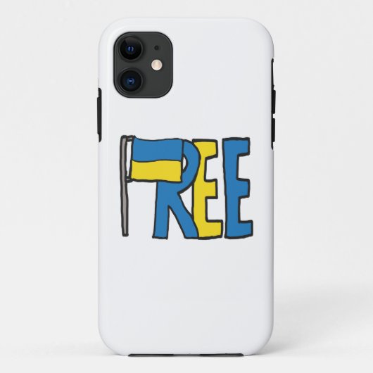 Freie Ukraine Case-Mate iPhone Hülle (Rückseite)