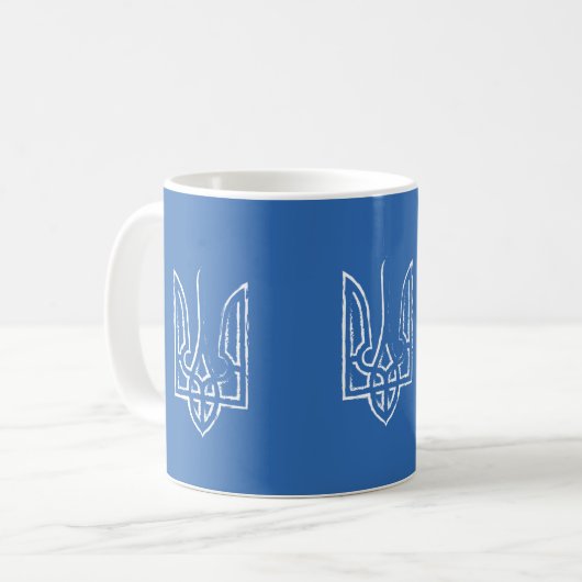 Freie Ukraine Kaffeetasse (Vorderseite Links)