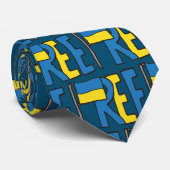 Freie Ukraine Krawatte (Gerollt)