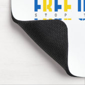 Freie Ukraine Mousepad (Ecke)