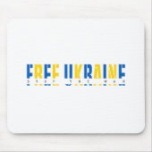 Freie Ukraine Mousepad (Vorne)