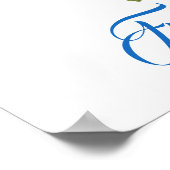 Freie Ukraine Sonnenblumen und Butterfly-Poster Poster (Ecke)