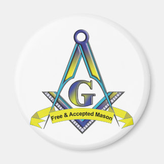 Freie und akzeptierte Masons Magnet