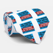 Freie und faire Wahlen Krawatte (Gerollt)