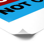 Freie und faire Wahlen Poster (Ecke)