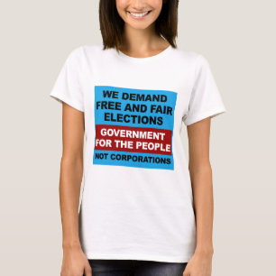 Freie und faire Wahlen T-Shirt