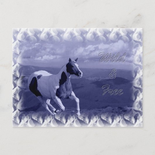 Freie und freie Postkarte (Vorderseite)