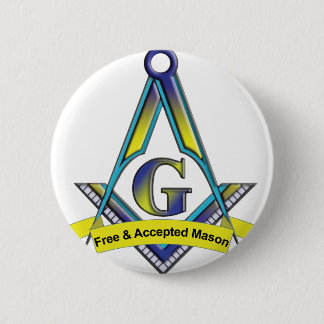 Freie und geltende Maurer Button