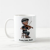 Freie und gesinnte Senioren Kaffeetasse (Links)