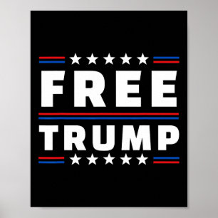 Freie Unterstützung für Donald Trump durch die Rep Poster